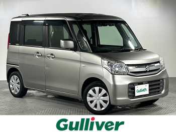 スズキ スペーシア G リミテッド 禁煙車 県外仕入れ 純正ナビ 全方位カメラ