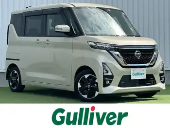 日産 ルークス ハイウェイスター X 禁煙車 純正ナビ 全方位 両側電動ドア ETC