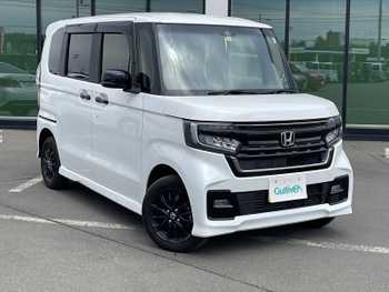 ホンダ Ｎ ＢＯＸ カスタム L スタイル+ブラック 社外SDナビ 追従クルコン  両側パワスラ