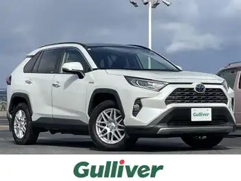 トヨタ ＲＡＶ４ ハイブリットG 9インチナビ 衝突軽減 Bカメラ サンルーフ