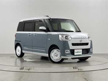 ダイハツ ムーヴ キャンバス ストライプス G ターボ 純正ナビ 全方位 両側電動 クルコン ETC