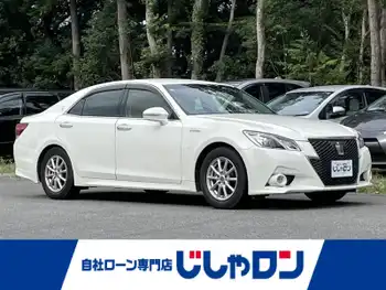トヨタ クラウン ハイブリッド アスリートS 禁煙車　プリクラッシュ　純正ナビ　ETC