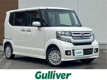 ホンダ Ｎ ＢＯＸ カスタム G Lパッケージ 純正ナビ　4WD　フルセグ　バックカメラ　