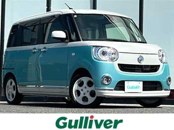 ダイハツ ムーヴ キャンバス G メイクアッフ SA Ⅱ 全方位 両側Pスラ ドラレコ 純正ナビ