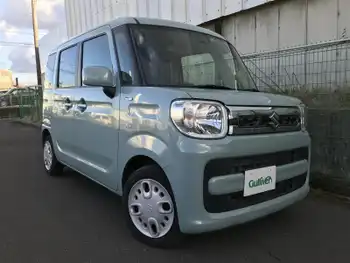 スズキ スペーシア HYBRID X 禁煙車 1オーナー社外ナビ スライドドア