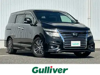 日産 エルグランド 250ハイウェイスター 8型ナビ/後席モニター/半革/Bカメラ/ETC