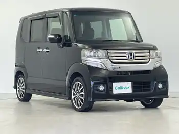 ホンダ Ｎ ＢＯＸ カスタム G ターボパッケージ SDナビ 両側パワースライドドア クルコン