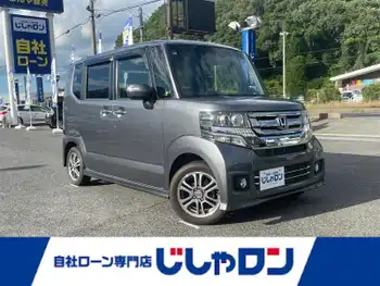 ホンダ Ｎ ＢＯＸ カスタム G Lパッケージ ETC/両側パワスラ/Bカメラ/Gathersナビ
