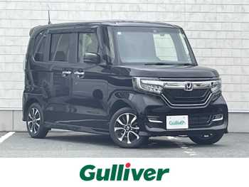 ホンダ Ｎ ＢＯＸ カスタム G L ホンダセンシング ナビ Bカメ DVD BT ETC 14AW LED 衝突軽減