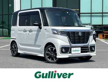 スズキ スペーシア カスタム HYBRID XS ターボ 社外ナビ フルセグ クルコン 両側パワスラ