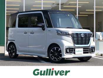 スズキ スペーシア カスタム HYBRID XS ターボ 社外ナビ フルセグ クルコン 両側パワスラ