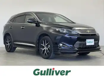 トヨタ ハリアー プレミアム スタイルアッシュ 社外9型ナビ バックカメラ ETC ドラレコ TV