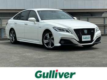 トヨタ クラウン ハイブリッド RS 220系 純正ナビ Bカメラ ETC 三眼LEDライト