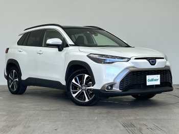 トヨタ カローラ クロス ハイブリッド Z 禁煙車 純正DA パノラマルーフ 4WD 100V