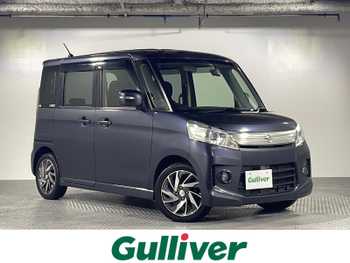 スズキ スペーシア カスタム TS 県外仕入 禁煙車 後席モニター ナビ TV ETC