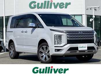 三菱 デリカＤ：５ P 4WD 社外ナビ Bカメラ 両側電動 純正アルミ