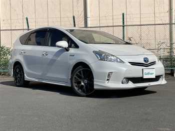 トヨタ プリウス α S チューンブラック 純正ナビ バックカメラ ETC EV ECO PWR