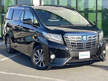 トヨタ アルファードハイブリット G 純10型ナビ フルセグ 後モニタ 両パワスラ