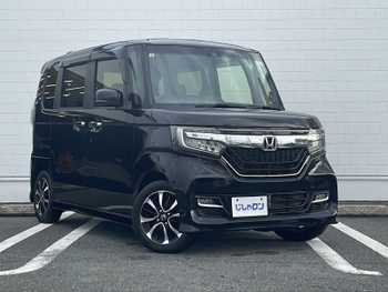 ホンダ Ｎ ＢＯＸ カスタム G L ホンダセンシング 社外ナビ Bカメラ 片側パワスラ ETC