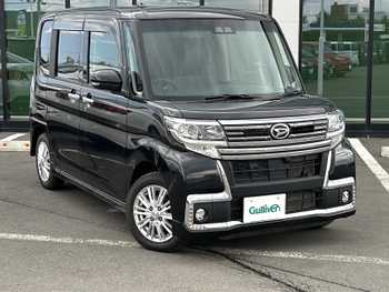 ダイハツ タント カスタム RS トップED SA Ⅲ 社外ナビ Bカメラ 両パワスラ 半革シート