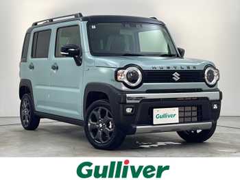 スズキ ハスラー タフワイルド・ターボ 社外8インチナビ 衝突軽減 純正15AW