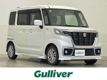 スズキ スペーシア カスタム HYBRID GS 純正ナビ 片側電動 バックカメラ ETC
