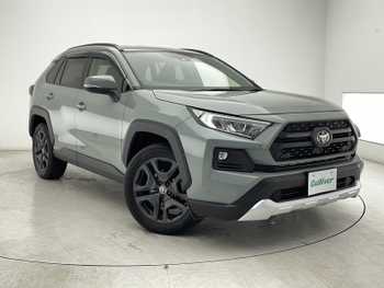 トヨタ ＲＡＶ４ アドベンチャー 純正ナビ カープレイ スタッドレス積載 ETC