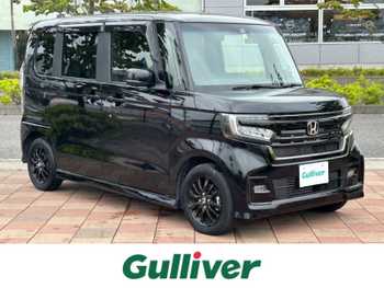 ホンダ Ｎ ＢＯＸ カスタム L スタイル+ブラック 純正ナビ/バックカメラ/ETC/両側電スラ