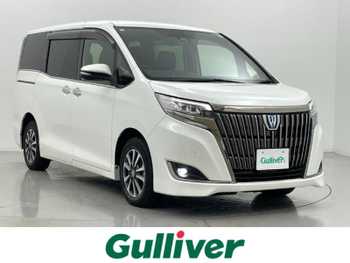 トヨタ エスクァイア ハイブリッド Gi プレミアムパッケージ ブラックテーラード 純正10型ナビ 後席モニター Bカメラ ETC TV