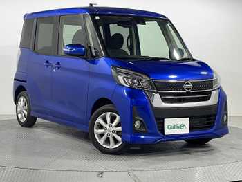 日産 デイズ ルークス ハイウェイスター Xターボ 衝突軽減 車線逸脱警報 スマートキー LED