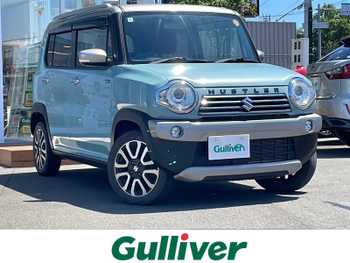 スズキ ハスラー Jスタイル Ⅲ 衝突軽減ブレーキ・ハーフレザーシート