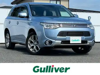 三菱 アウトランダー ＰＨＥＶ G セーフティパッケージ 純正ナビ Bカメ Rクルコン HID フォグ ETC