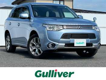 三菱 アウトランダー ＰＨＥＶ G セーフティパッケージ 純正ナビ Bカメ Rクルコン HID フォグ ETC