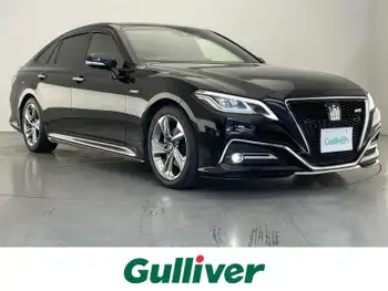 トヨタ クラウン ハイブリッド RS アドバンス 純12型ナビ TV 黒革 SR ガナドール 禁煙車