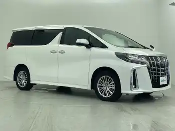 トヨタ アルファードハイブリット SR Cパッケージ 禁煙 純正9型ナビ 後席モニター BSM ETC2.0