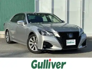 トヨタ クラウン ハイブリッド アスリートSJ-フロンティアLTD 1オナ TSS 純正エアロ メーカーナビ BC ETC