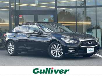 日産 スカイライン ハイブリッド 350GT Type P ナビ 全方位C 黒革シート シートヒーター