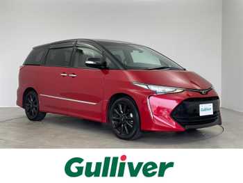 トヨタ エスティマ アエラス プレミアム サンルーフ 社外9型ナビ 後席M Bカメラ LED