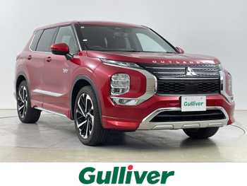 三菱 アウトランダー ＰＨＥＶ P BOSEサウンド　純正スマホ連携ナビ　