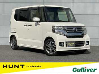 ホンダ Ｎ ＢＯＸ カスタム G Lパッケージ 社外ナビ Bカメラ ETC ステアリンスイッチ