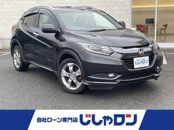 ホンダ ヴェゼル ハイブリッド X Lパッケージ 禁煙車 ルーセブラック 純正ナビ TV