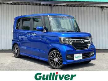 ホンダ Ｎ ＢＯＸ カスタム G L ターボ ホンダセンシング 純正8型ナビフル Bカメラ ETC 純正AW積込