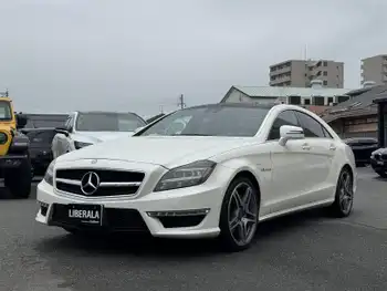 メルセデス・ベンツ ＣＬＳ６３  SR 黒革シート エアシート 純正ナビ・TV