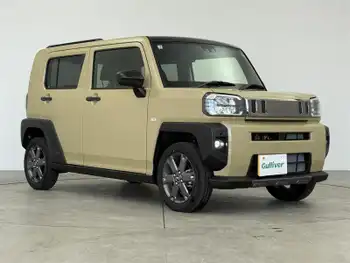 ダイハツ タフト G ターボ ダーククロムベンチャー 純正9型DA ガラスルーフ 衝突軽減 Bカメラ