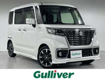 スズキ スペーシア カスタム HYBRID XS ターボ 純正8型ナビ 衝突軽減 全方位カメラ ETC