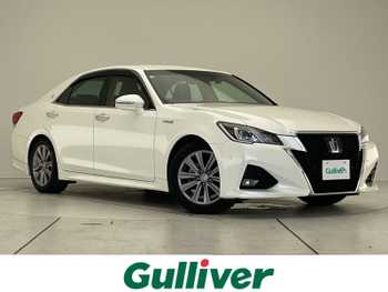 トヨタ クラウン ハイブリッド アスリートS 純正8型ナビ シートヒーター Bカメラ LED