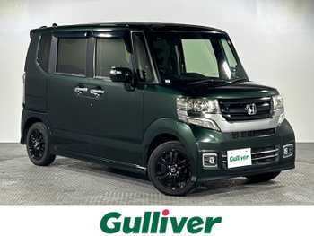 ホンダ Ｎ ＢＯＸ カスタム SSブラックSパッケージ 県外仕入れ　禁煙車　純正ナビ　フルセグ