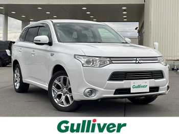 三菱 アウトランダー ＰＨＥＶ G セーフティパッケージ ワンオーナー/e-Assist/ナビ/クルコン/半革