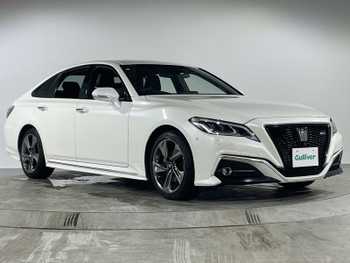 トヨタ クラウン ハイブリッド RS アドバンス 禁煙車 純正ナビ 全方位 トヨタセーフティ