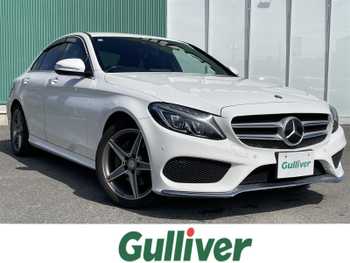 メルセデス・ベンツ Ｃ２００ アバンギャルド AMGライン 純正ナビ BC 革シート BSM LDA ドラレコ AW